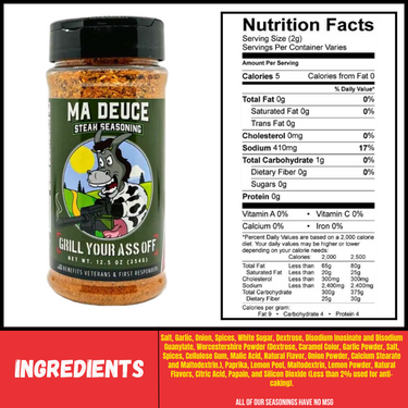 Ma Deuce Steak Seasoning